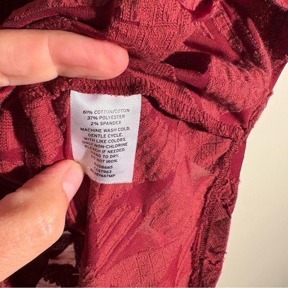 Susina Cotton Blend Textured Tank Top - Picture 4 of 5